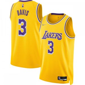 Anthony Davis Los Angeles Lakers Nike 2021/22 Diamond Swingman Jersey Icon Notable Edition Gold Perfect fit! Order this comfortable jersey.