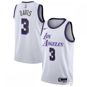 Anthony Davis Los Angeles Lakers Nike Unisex 2022/23 Swingman Jersey Elegant City Edition White Limited edition! Don't miss your chance to own this unique jersey.
