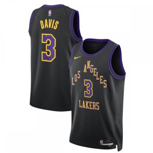 Anthony Davis Los Angeles Lakers Top - notch Nike Unisex 2023/24 Swingman Jersey Black City Edition Team spirit! Show it off with this awesome jersey.
