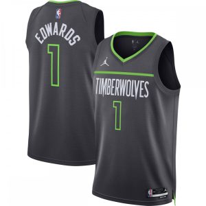 Anthony Edwards Minnesota Timberwolves Jordan Brand 2022/23 Statement Amazing Edition Swingman Jersey Charcoal Best - selling! Order this popular jersey before it's out of stock.