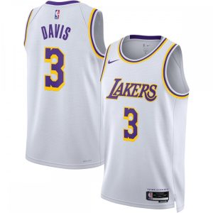 Anthony Premium - grade Davis Los Angeles Lakers Nike Unisex 2022/23 Swingman Jersey Icon Edition White Enhance your game - day look! Get this fashionable jersey.