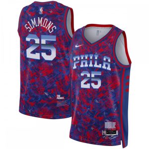 Ben Simmons Philadelphia 76ers Nike Select Series Rookie of the Year Swingman Jersey Royal/Red Amazing Collectors