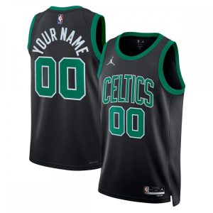Boston Celtics Jordan Brand Unisex 2022/23 Swingman Custom Jersey Statement Edition Black Outstanding Limited edition! Don't miss your chance to own this unique jersey.