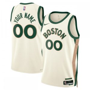 Boston Celtics Nike Unisex 2023/24 Custom Swingman Jersey White Impressive City Edition Stand out from the crowd! Wear this eye - catching jersey.