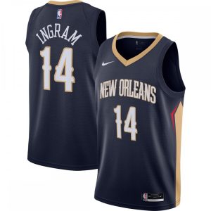 Brandon Ingram New Orleans Pelicans Nike 2020/21 Swingman Jersey Navy Icon Edition Stylish Collectors