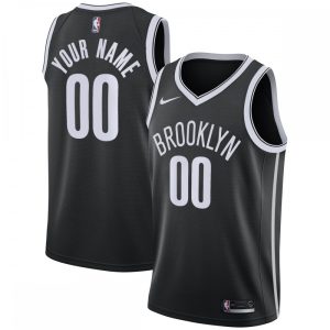 Brooklyn Nets Nike Admirable 2020/21 Swingman Custom Jersey Icon Edition Black Retailers