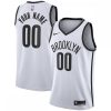 Brooklyn Phenomenal Nets Nike 2020/21 Swingman Custom Jersey Association Edition White Retailers