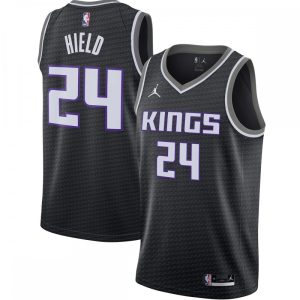 Buddy Hield Sacramento Kings Jordan Brand 2020/21 Swingman Jersey Statement Edition Black Premium Celebrate your team! Order this commemorative jersey.