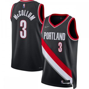 C.J. McCollum Portland Trail Blazers Nike 2021/22 Diamond Swingman Jersey Icon Edition Black Sophisticated Exclusive design! Own a jersey like no other.
