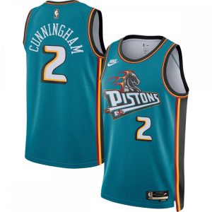 Cade Cunningham Detroit Gorgeous Pistons Nike 2022/23 Swingman Jersey Teal Classic Edition Experience luxury! Order this high - end jersey.