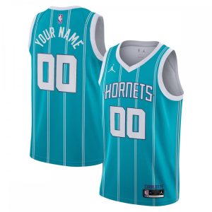 Charlotte Hornets Jordan Brand 2020/21 Swingman Custom Superb Jersey Icon Edition Teal Celebrate your team! Order this commemorative jersey.
