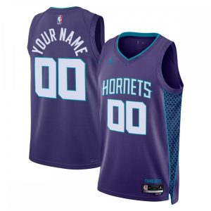 Charlotte Hornets Jordan Brand Unisex Gorgeous 2022/23 Swingman Custom Jersey Statement Edition Teal Collectors