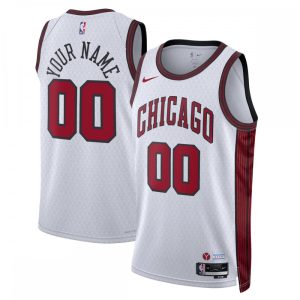 Chicago Bulls Nike Unisex 2022/23 Swingman Superior Custom Jersey City Edition White High - demand item! Order this sought - after jersey immediately.