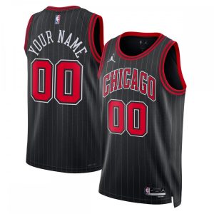 Chicago Bulls Splendid Jordan Brand Unisex 2022/23 Swingman Custom Jersey Statement Edition Black Limited edition! Don't miss your chance to own this unique jersey.