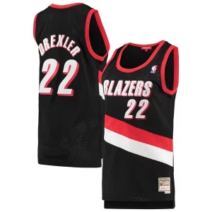 Clyde Distinguished Drexler Portland Trail Blazers Women's 1991/92 Hardwood Classics Swingman Jersey Black Hurry! Exclusive offer. Get your hands on this outstanding jersey right away.