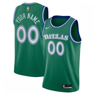 Dallas Dashing Mavericks Nike 2020/21 Hardwood Classics Swingman Custom Jersey Green Join the elite! Get this exclusive jersey.