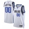 Dallas Mavericks Impressive Nike Unisex 2022/23 Swingman Custom Jersey White Association Edition Authentic look! Wear this genuine jersey.
