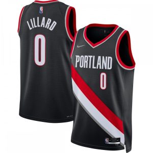 Damian Lillard Portland Notable Trail Blazers Nike 2021/22 Diamond Swingman Jersey Icon Edition Black For the true fans! Secure this authentic jersey now.