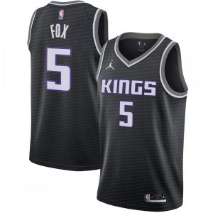 De'Aaron Fox Sacramento Kings Jordan Brand 2020/21 Swingman Jersey Statement Glamorous Edition Black Designed for performance! Get this functional jersey.