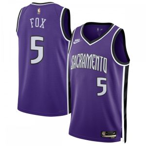 De'Aaron Fox Sacramento Kings Nike Unisex 2024/25 Swingman Jersey Purple Classic Striking Edition Trending now! Grab this hot jersey while you can.