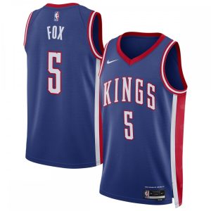 De'Aaron Fox Sacramento Kings Nike Unisex 2024/25 Swingman Player Superb Jersey City Edition Blue Last chance! Grab this awesome jersey before it's gone for good.