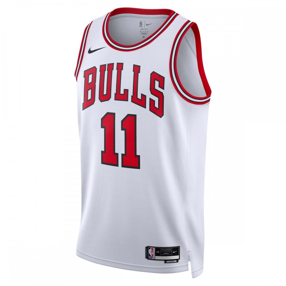 DeMar DeRozan Chicago Bulls Nike Unisex 2022/23 Swingman Jersey Association Edition Stylish White - Image 2
