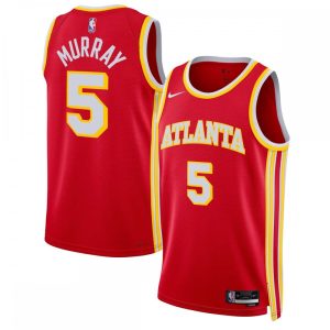 Dejounte Murray Atlanta Hawks Nike Unisex Swingman Jersey Icon Edition Red Captivating Perfect fit! Order this comfortable jersey.