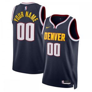 Denver Nuggets Nike Unisex 2022/23 Swingman Custom Jersey Gorgeous Navy Icon Edition New arrival! Check out this fresh and exciting jersey.