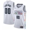 Denver Nuggets Nike Unisex Marvelous 2024/25 Custom Swingman Jersey City Edition White Hurry! Exclusive offer. Get your hands on this outstanding jersey right away.