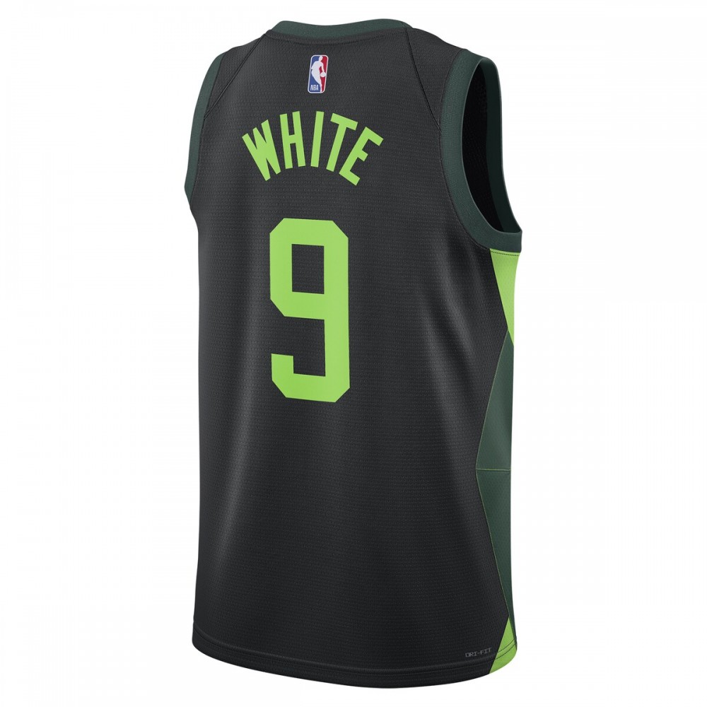 Derrick Notable White Boston Celtics Nike Unisex 2024/25 Swingman Player Jersey City Edition Black - Image 3