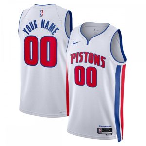 Detroit Pistons Nike Refined Unisex 2022/23 Swingman Custom Jersey White Association Edition Celebrate your team! Order this commemorative jersey.