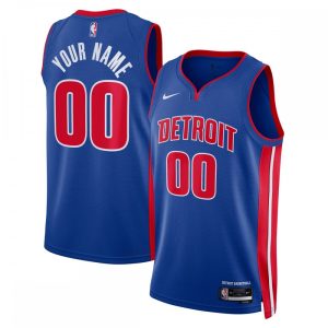 Detroit Pistons Nike Unisex 2022/23 Swingman Custom Outstanding Jersey Blue Icon Edition For the true fans! Secure this authentic jersey now.