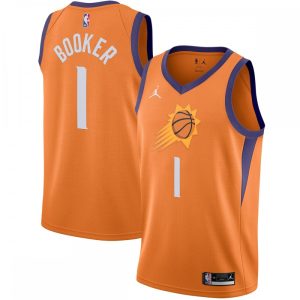 Devin Booker Terrific Phoenix Suns Jordan Brand 2020/21 Swingman Jersey Statement Edition Orange Experience luxury! Order this high - end jersey.