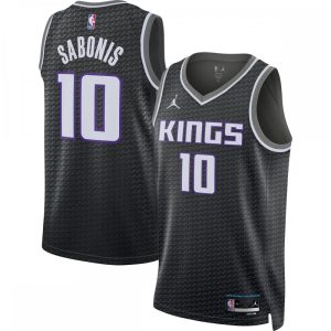 Domantas Sabonis Sacramento Kings Jordan Brand 2022/23 Statement Edition Swingman Jersey Black Elegant Unbeatable style! Get this stylish jersey now.