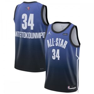 Giannis Antetokounmpo Jordan Brand 2023 NBA All Star Game Swingman Jersey Blue Marvelous Limited stock! Be quick and grab this must - have jersey to support your team.