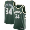 Giannis Antetokounmpo Milwaukee Bucks Nike 2020/21 Superb Swingman Jersey Green Icon Edition New arrival! Check out this fresh and exciting jersey.