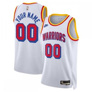 Golden State Warriors Nike Unisex Adult Swingman Custom Jersey Classic Edition White Outstanding Collector's item! A rare addition to any collection.