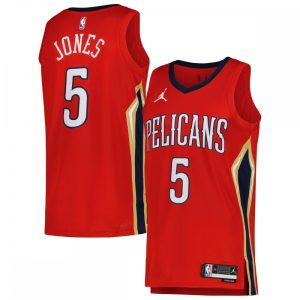 Herbert Jones New Orleans Pelicans Jordan Brand Refined 2022/23 Replica Swingman Jersey Statement Edition Red Enhance your game - day look! Get this fashionable jersey.