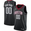 Houston Rockets Nike Swingman Notable Custom Jersey Black Statement Edition Limited stock! Be quick and grab this must - have jersey to support your team.