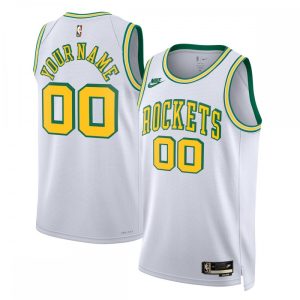 Houston Rockets Nike Unisex 2022/23 Custom Luxurious Swingman Jersey Classic Edition White Perfect fit! Order this comfortable jersey.