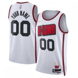 Houston Rockets Nike Unisex 2024/25 Custom Fantastic Swingman Jersey City Edition White Trending now! Grab this hot jersey while you can.