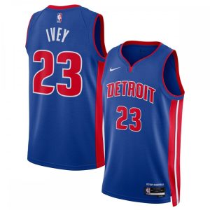 Jaden Ivey Detroit Pistons Nike Unisex 2022 NBA Stylish Draft First Round Pick Swingman Jersey Icon Edition Blue Exclusive design! Own a jersey like no other.