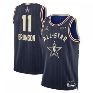 Jalen Brunson Jordan Brand Unisex 2024 NBA All Star Striking Game Swingman Jersey Navy Hurry! Exclusive offer. Get your hands on this outstanding jersey right away.