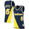 Jalen Rose Unique Indiana Pacers Women's 1996/97 Hardwood Classics Swingman Jersey Navy Collectors