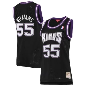 Jason Williams Sacramento Kings Women's 2000/01 Fabulous Hardwood Classics Swingman Jersey Black Customizable! Personalize this great jersey.