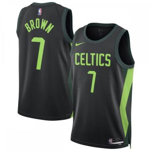 Jaylen Brown Boston Celtics Nike Unisex 2024/25 Swingman Player Jersey Alluring City Edition Black Join the elite! Get this exclusive jersey.
