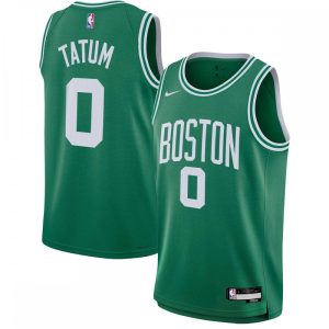 Jayson Tatum Boston Celtics Nike Youth 2022/23 Swingman Jersey Icon Edition Kelly Unique Green Collectors