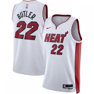 Jimmy Butler Miami Heat Nike Unisex 2022/23 Delightful Swingman Jersey Association Edition White High - demand item! Order this sought - after jersey immediately.