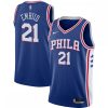 Joel Embiid Marvelous Philadelphia 76ers Nike 2020/21 Swingman Jersey Royal Icon Edition Flash sale! Snag this great jersey at a discounted price.