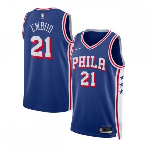 Joel Embiid Philadelphia 76ers Nike Unisex Swingman Jersey Icon Edition Royal High - quality High - demand item! Order this sought - after jersey immediately.